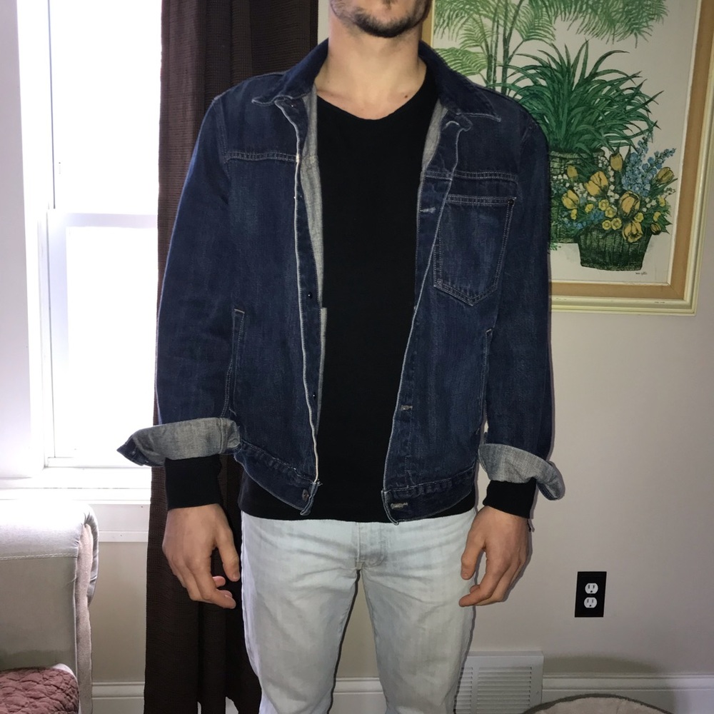 Banana Republic Jean Jacket XL